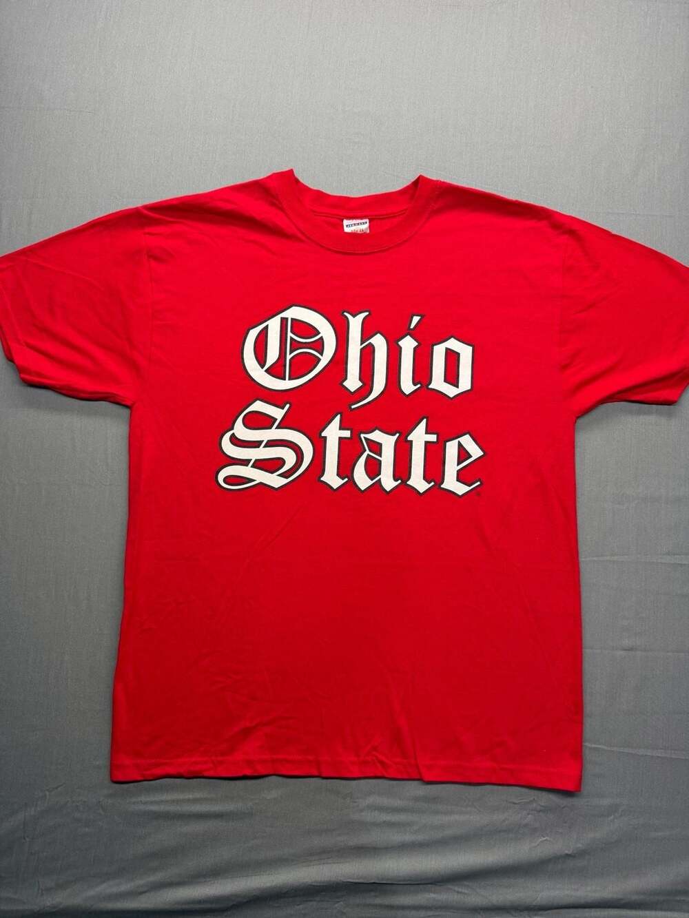 Jerzees Ohio State Buckeyes Red T-Shirt Size L